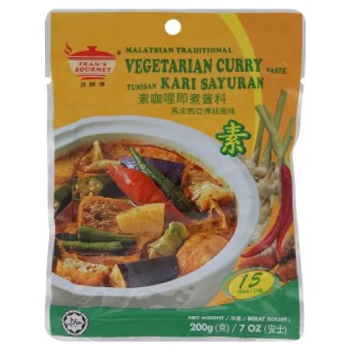 Vista 14 de Tean's Gourmet Pasta/Salsa 7.05 oz (pasta de pescado Assam, 1 paquete)