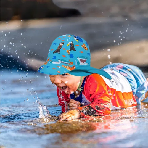 Vista 5 de Disney Sombrero de natación para niños pequeños, sombrero de sol para niños pequeños para verano con los favoritos de Disney, sombrero de sol