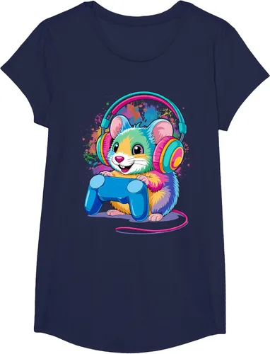 Vista 18 de Mouse Gaming Animal Video Games Funny T-Shirt