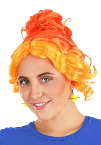 Vista 3 de Aretes de Disfraz Ms. Frizzle del Magic School Bus Multicolor
