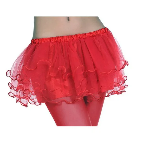 Vista 3 de Falda 115284 Rojo