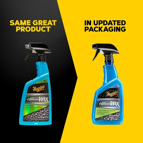 Vista 3 de Meguiar's - Cera de cerámica híbrida, cera en aerosol fácil de usar para el detalle del automóvil con la potencia protectora superior