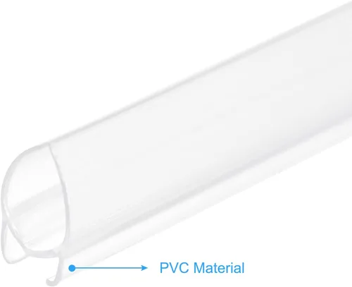 Vista 4 de MECCANIXITY Barra de tiras de PVC para colgar pósteres, 9.8 in, transparente, con clips para póster, mapa, juego de 4