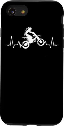 Vista 18 de Motocross Motorcyclist Dirtbike Pitbike Motorcyclist Case for iPhone 17