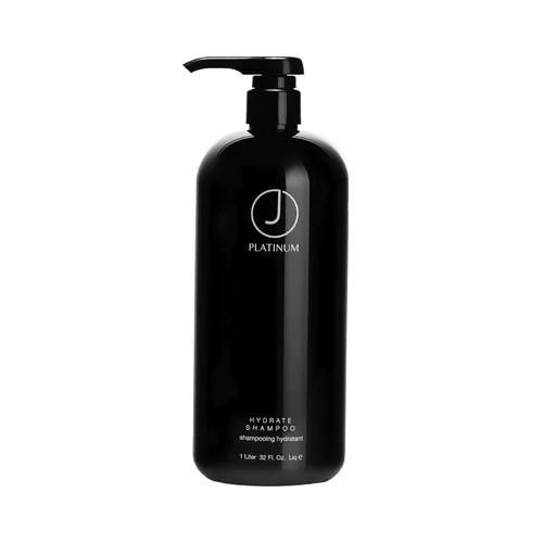 Vista 6 de J Beverly Hills Platinum Hydrate Shampoo con proteína de seda para hidratación, (3.4 oz, 12 oz, 32 oz)