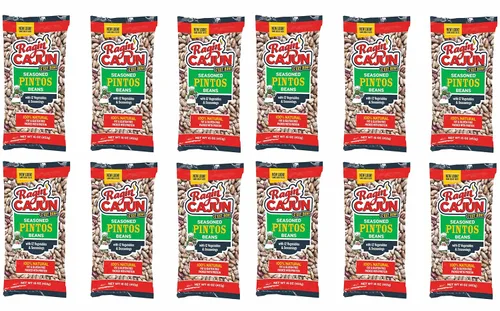 Vista 27 de Frijoles negros sazonados 16 oz Ragin Cajun (paquete de 1)