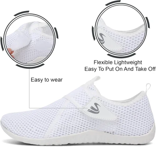 Vista 3 de Spesoul Zapatos deportivos acuáticos para hombre y mujer, secado rápido, para exteriores, para playa, natación, piscina, surf, buceo, yoga
