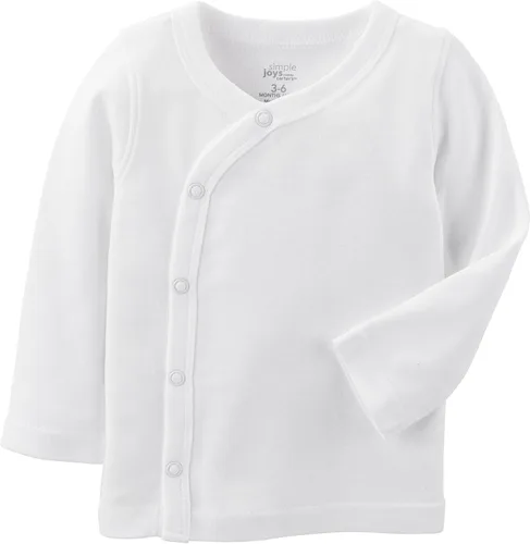 Vista 2 de Simple Joys by Carter's Unisex Babies' Long-Sleeve Bodysuit