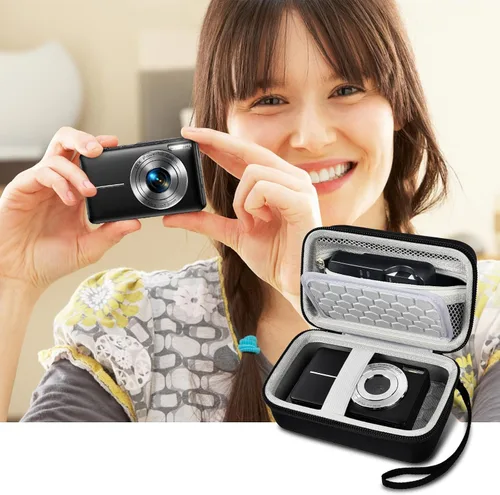 Vista 8 de Comecase Funda de Transporte para Cámara Digital Compatible con CAMKORY/para VAHOIALD/para Canon PowerShot G7X/para Kodak Pixpro/para Sony DSCW800