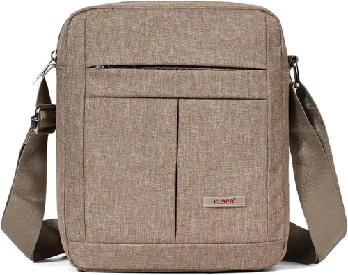 Vista 12 de KL928 Bolsa de mensajero para hombre – Bolso cruzado de hombro, bolsa de viaje para hombre, bolso casual para trabajo y negocios
