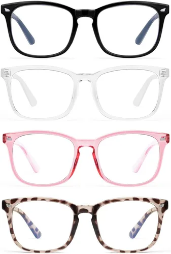 Vista 14 de hunsquer Gafas de luz azul para mujer/hombre