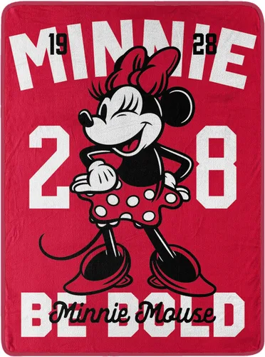 Vista 8 de Northwest Minnie Mouse Micro Raschel - Manta de 46 x 60 pulgadas, flores que caen