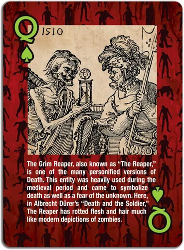 Vista 8 de Paradise Cay Publications, Inc. Cartas de juego - Baraja estándar de 52 cartas (Una historia de zombis)