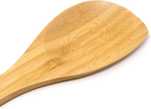 Vista 3 de Norpro Cuchara puntiaguda de bambú de 12 pulgadas, natural