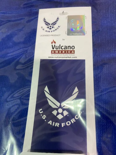 Vista 2 de U.S. Air Force Toalla de playa de terciopelo brasileño con licencia de 30 x 60 pulgadas