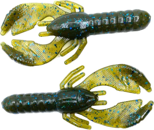 Vista 31 de Phat Pak Baits - Beasty Bug Jr Ned Rig Craw Finesse Bass Señuelo de pesca de plástico suave 20ct 2.8" Bicho Bama