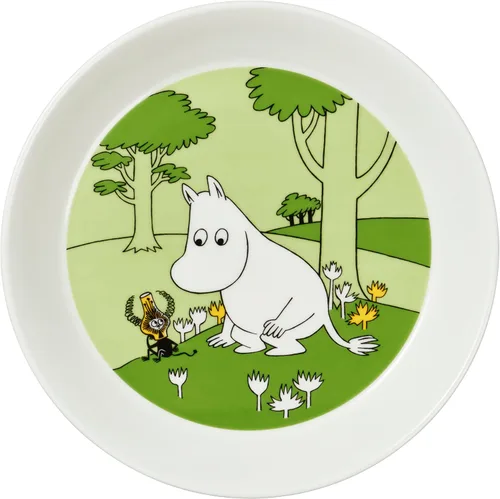 Vista 9 de Arabia Moomin Plate 7.48in Fillyjonk, Gris