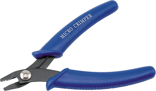 Vista 15 de Herramienta de Crimpado Beadalon Estándar - Compatible con Cuentas de Engaste #1-3, Tubos de Engaste #2-3, Azul Oscuro, 13.3 cm / 5.25 in