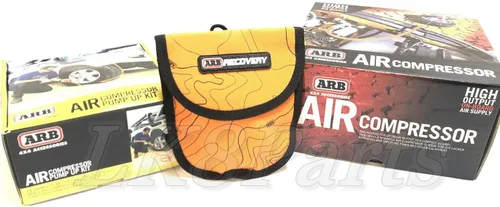 Vista 4 de Proper Spec Kit de compresor de aire Ultimate Wheeler ARB, desinflador de neumáticos E-Z y kit de bomba 4x4