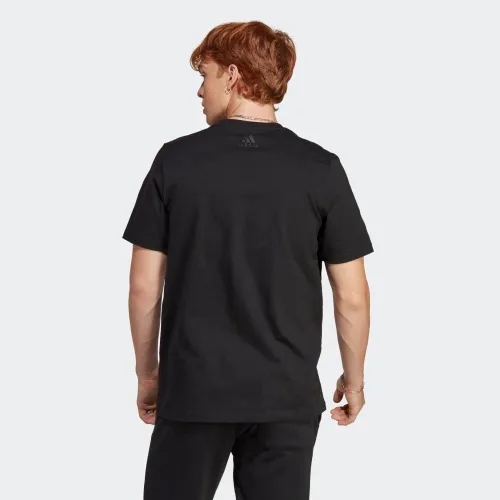 Vista 4 de adidas Camiseta Essentials Single Jersey de 3 rayas para hombre