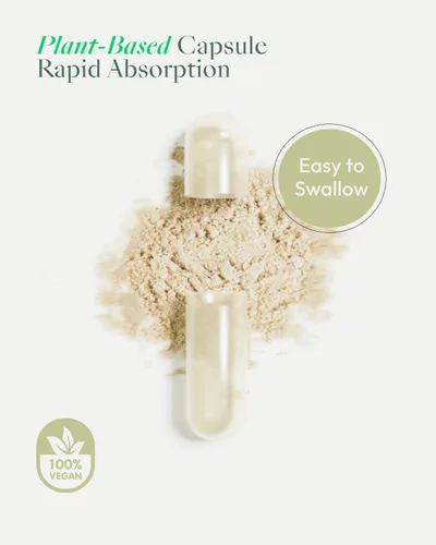 Vista 8 de Suplementos de Ashwagandha para mujeres y hombres - KSM-66 con bacopa y cardo mariano, 60 cápsulas veganas - Alivio del estrés, estado de ánimo