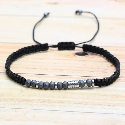 Vista 4 de JoycuFF Pulseras de cumpleaños con texto en inglés "I Love You" para el Día de Acción de Gracias, pulsera de hilo envolvente