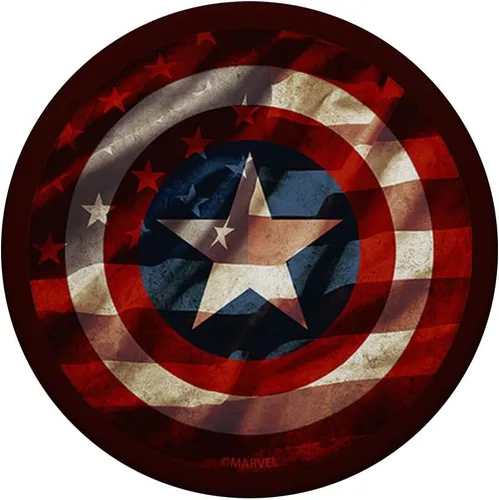 Vista 3 de Marvel Capitán América bandera americana relleno PopSockets agarre y soporte para teléfonos y tabletas