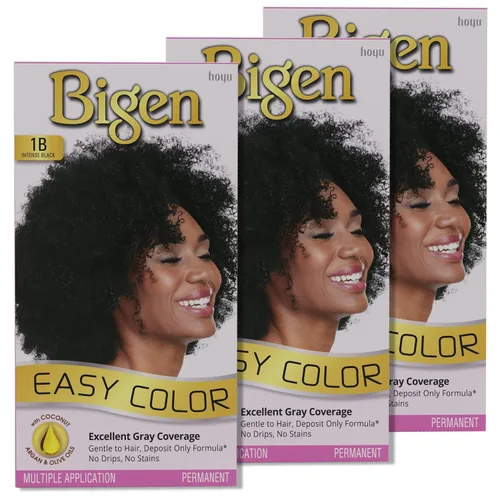 Vista 9 de 4N Bigen Easy Color para mujer 4N marrón moca, nueva fórmula, nuevo aspecto, paquete de 3