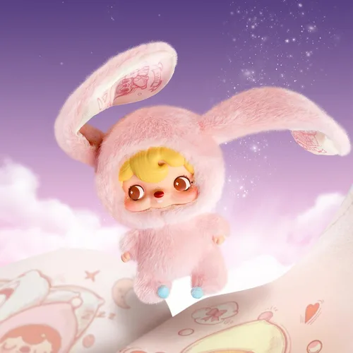 Vista 9 de 52TOYS POUKAPOUKA Mood Bubbles Vinilo de Peluche Juguetes Caja Ciega con Diseño Suave y Adorable, Perfecto para Abrazar, Exhibición y Poses Únicas