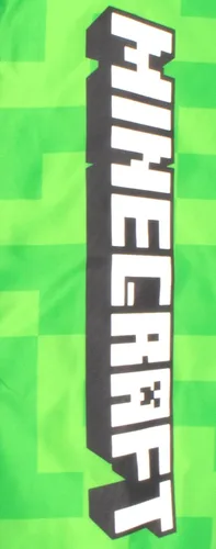 Vista 5 de Minecraft Chaqueta bomber para niños, chaqueta universitaria con estampado gráfico con cremallera para niños y niños pequeños