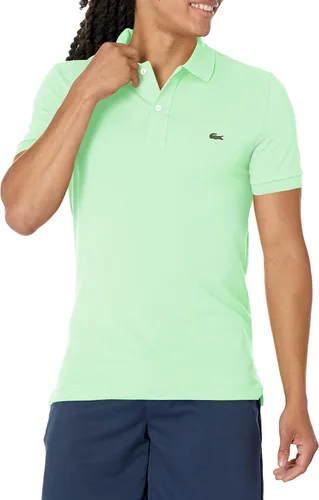 Vista 41 de Lacoste Camisa polo de manga corta para hombre Slim Fit L12.12 azul (Argentine Blue)