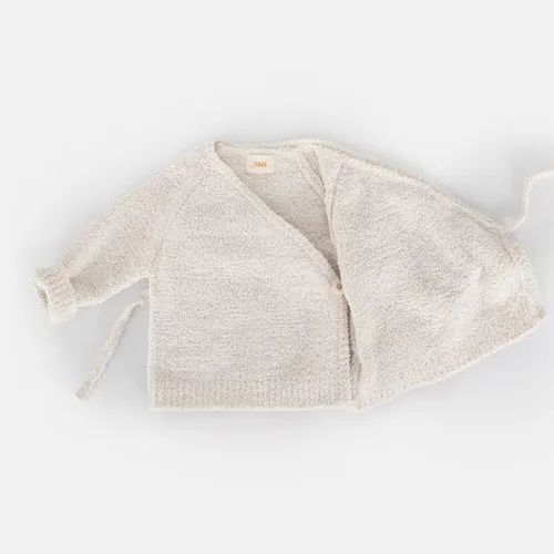 Vista 3 de 7 AM Enfant Baby Wrap Top - Ultra-Soft Fabric Side-Snap for Babies, Machine Washable Comfortable Warm Long Sleeved Wrap Top