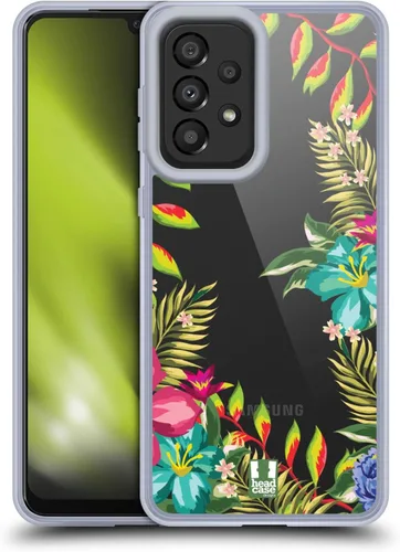 Vista 12 de Head Case Designs Colourful Daisies Flower Power Gel Case [Military Grade Protection] Compatible with Galaxy A33 5G (2022)