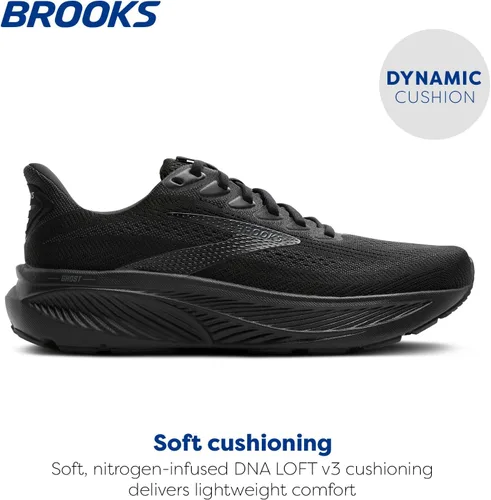 Vista 2 de Brooks Ghost 17 Neutral - Zapatillas de correr para hombre Negro/Negro/Ébano