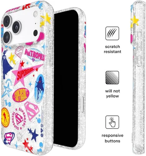 Vista 670 de VELVET CAVIAR Funda para iPhone 15, compatible con MagSafe, probada contra caídas de 10 pies, fundas protectoras de diseño, leopardo color rosa