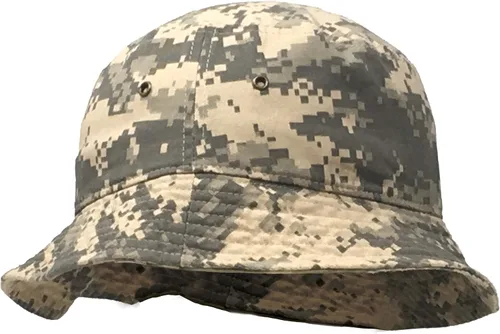 Vista 4 de Funky Junque Sombrero de cubo vintage al aire libre festival Safari Boonie - Gorra de sol plegable