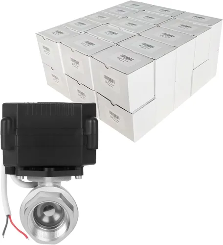 Vista 10 de Válvula de Bola Motorizada de Latón de 1/2" - Válvula de Agua Eléctrica de 2 Cables con Retorno Automático, Válvula de Bola Automática de 9-24V