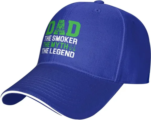 Vista 14 de Dad The Smoker The Myth The Legend Baseball Cap for Men Women Adjustable Funny Dad Hat