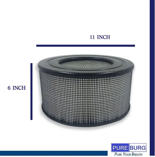 Vista 2 de PUREBURG Juego de filtros de repuesto 20500 compatibles con purificadores de aire Honeywell 10500 (EV-10) 17000 17005, prefiltros de carbón activado