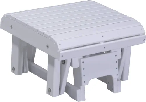 Vista 25 de LuxCraft Poly Glider - Reposapiés otomano (caoba antigua)