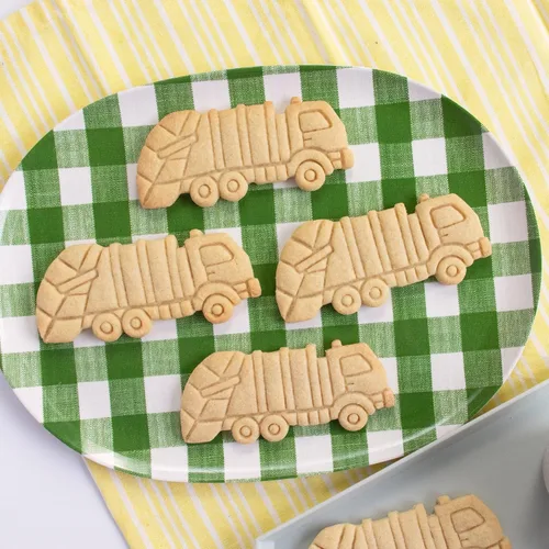 Vista 3 de Cortador de galletas de camión de basura, 1 pieza - Bakerlogy
