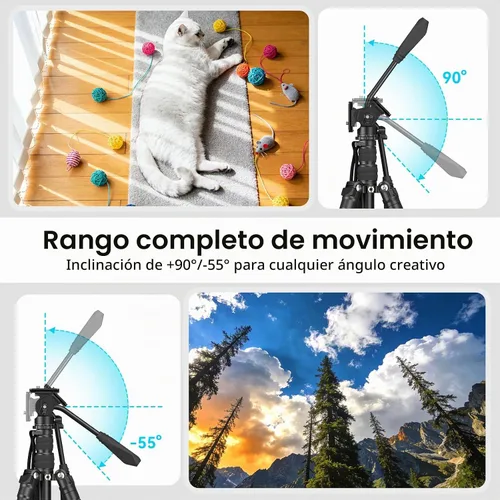 Vista 3 de SmallRig Cabezal de video compacto con placa de liberación rápida para Arca