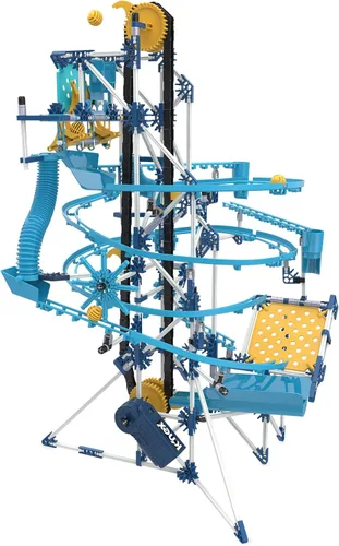Vista 2 de K'NEX - Pista de Canicas con Motor, 504 Piezas, Construcción STEM, Set de Construcción para Niños, Edades 8+