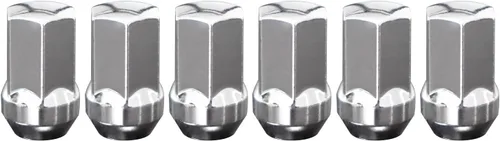 Vista 3 de Detroit Axle - Tuercas de rueda de 14x1.5 24 piezas para Dodge Ram 1500 Durango