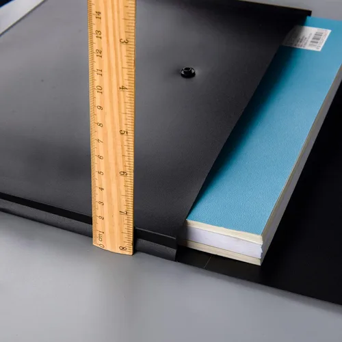 Vista 4 de VANRA - Archivador extensible de polietileno, tamaño A4, con botón