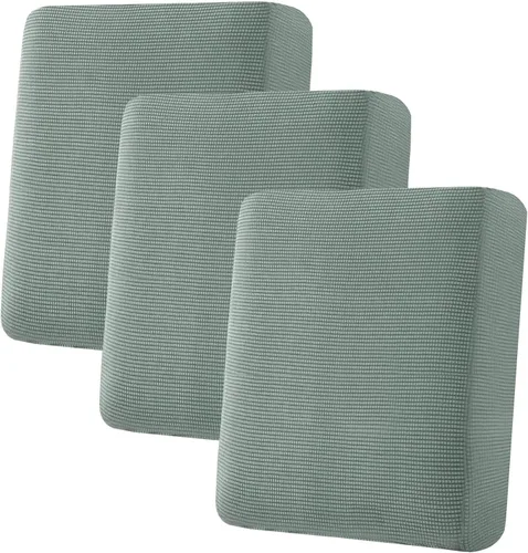 Vista 564 de H.VERSAILTEX Fundas de Cojín de Asiento Individuales Super Elásticas Fundas de Sofá Fundas de Cojín de Sofá Fundas Deslizables Juegos Tela de Sarga