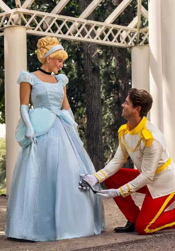 Vista 9 de Disney Premium Cinderella Dress Costume for Women Adult Disney Princess Blue Ball Gown Cosplay Outfit
