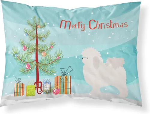 Vista 58 de Caroline's Treasures BB8334PILLOWCASE AIDI Atlas Mountain Dog - Funda de almohada estándar, color azul, ligera, súper suave, de fácil cuidado