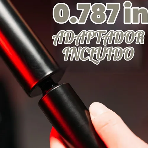 Vista 4 de Gator Frameworks - Poste extensor de subwoofer/altavoz estándar y adaptador de 0.787 in, compatible con roscado M6 (GFW-SPK-SP)
