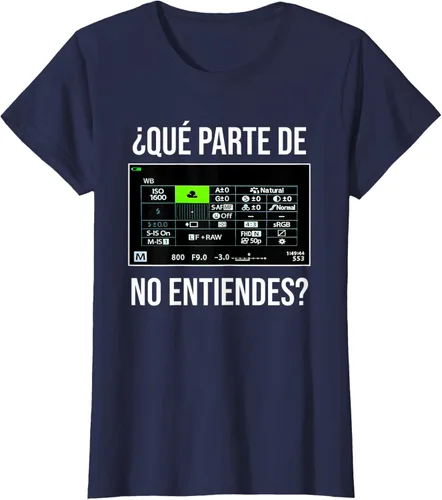 Vista 29 de ¿Qué Parte de la cámara no entiendes? Camiseta